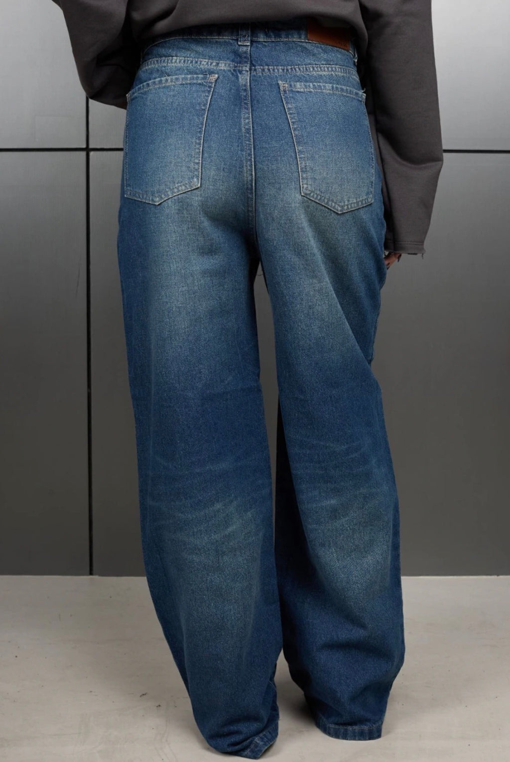Jean Baggy West Blue