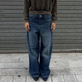 Jean Baggy West Blue