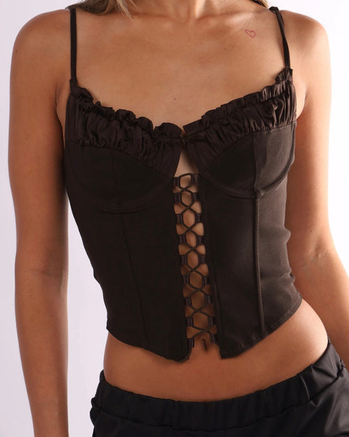 Corset Choco Lace