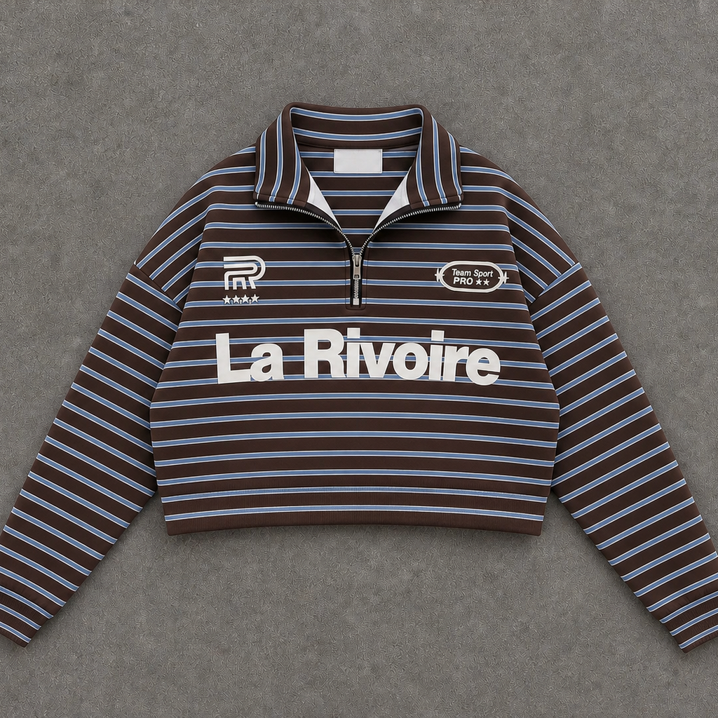 Buzo Crop Rayado La Rivoire