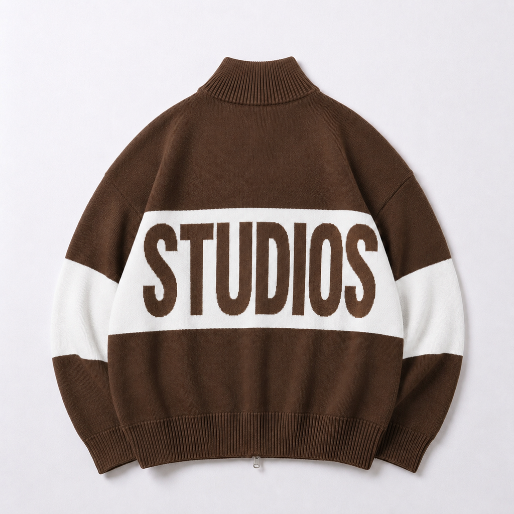 Campera Tejida EME Chocolate