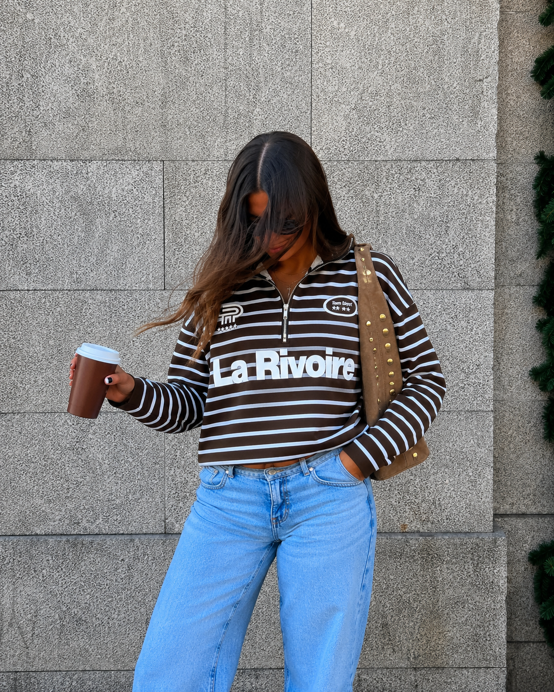 Buzo Crop Rayado La Rivoire