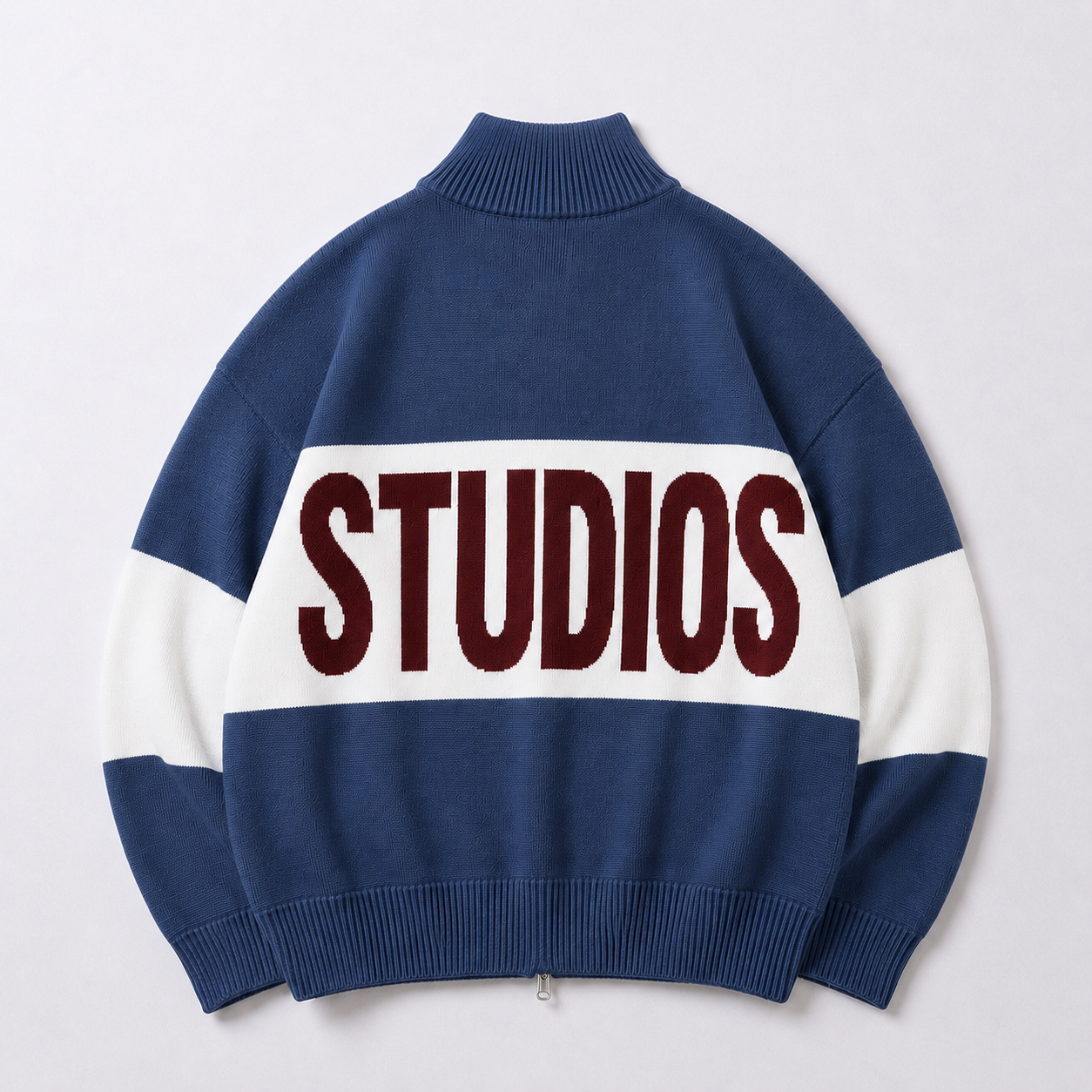 Campera Tejida Studios Blue