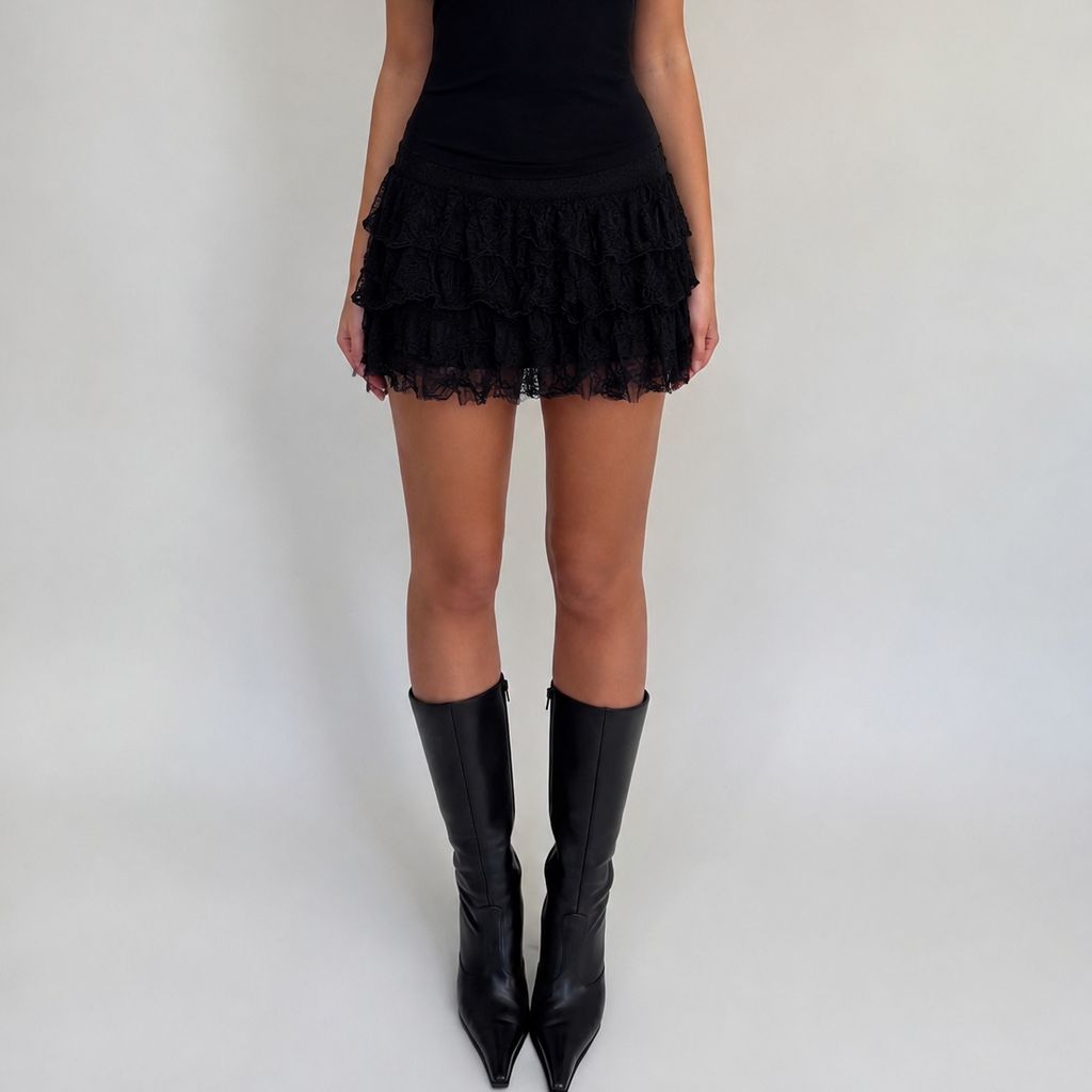 Pollera Ivy Negra